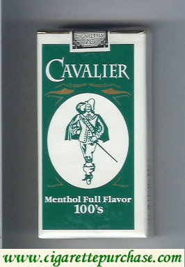 Cavalier Menthol Filter 100s cigarettes
